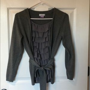 Sweater with Ruffles